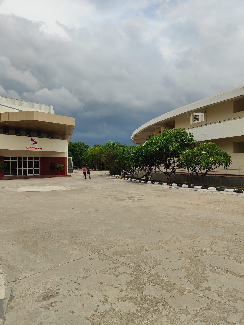 outside auditorium
