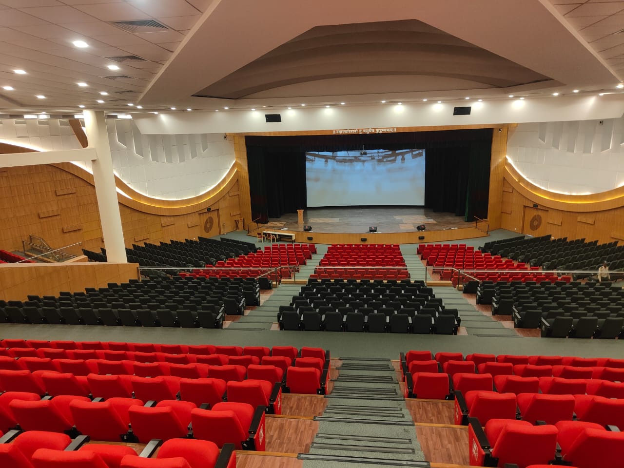 inside auditorium